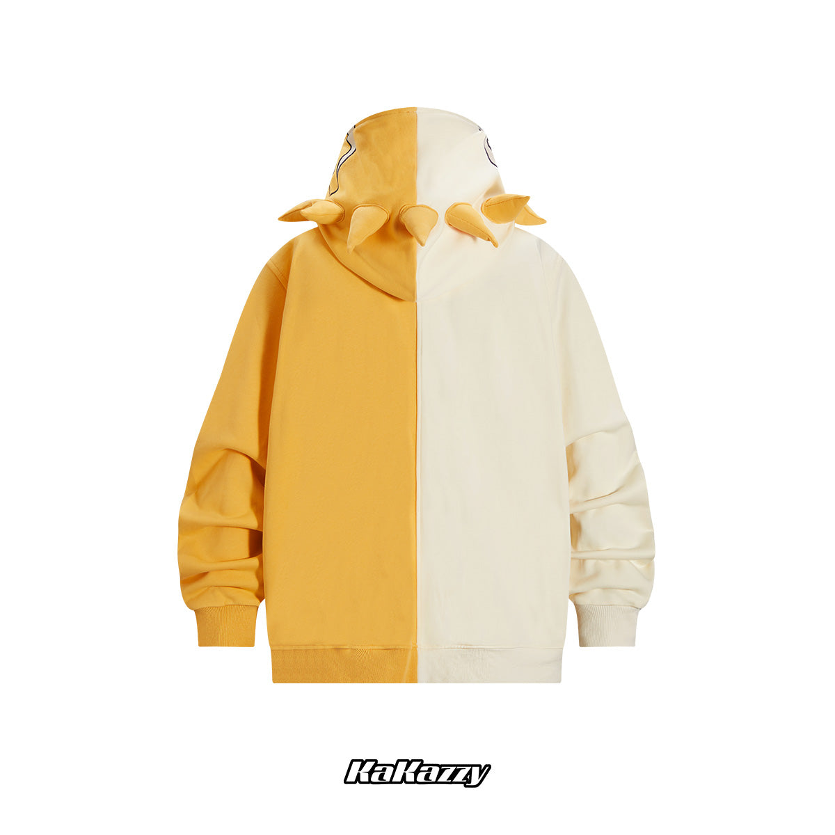 Kakazzy Full Zip Hoodie Yellow（Eyes Can See）