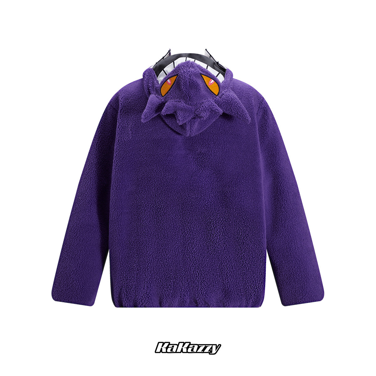 Kakazzy Sherpa Coat Purple – kakazzy