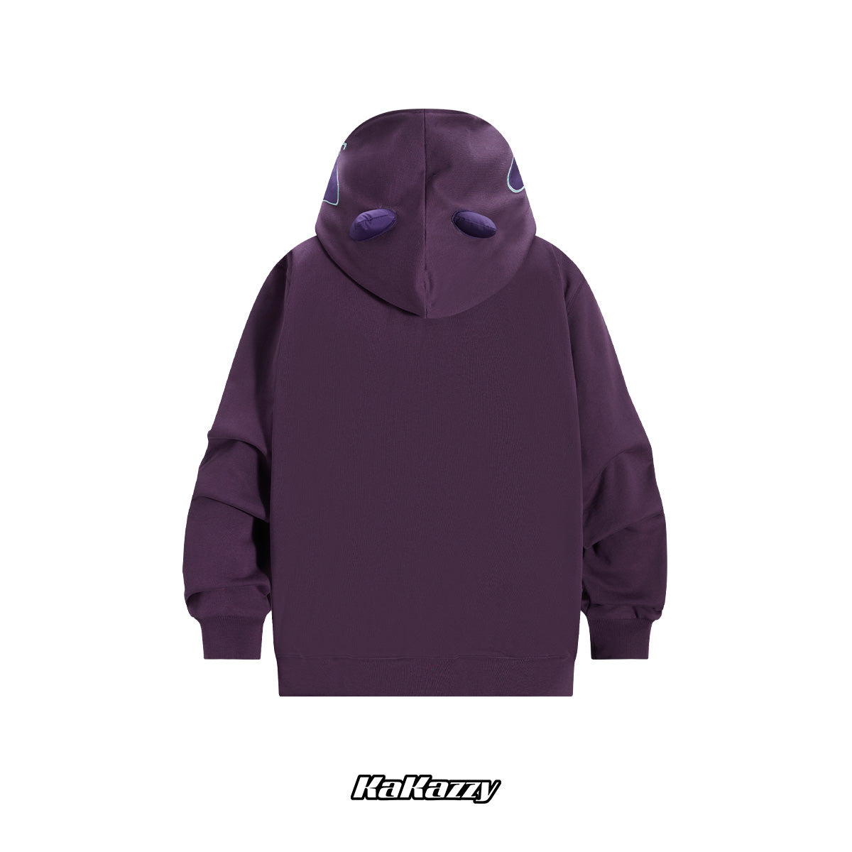 Kakazzy Full Zip Hoodie DarkPurple – kakazzy