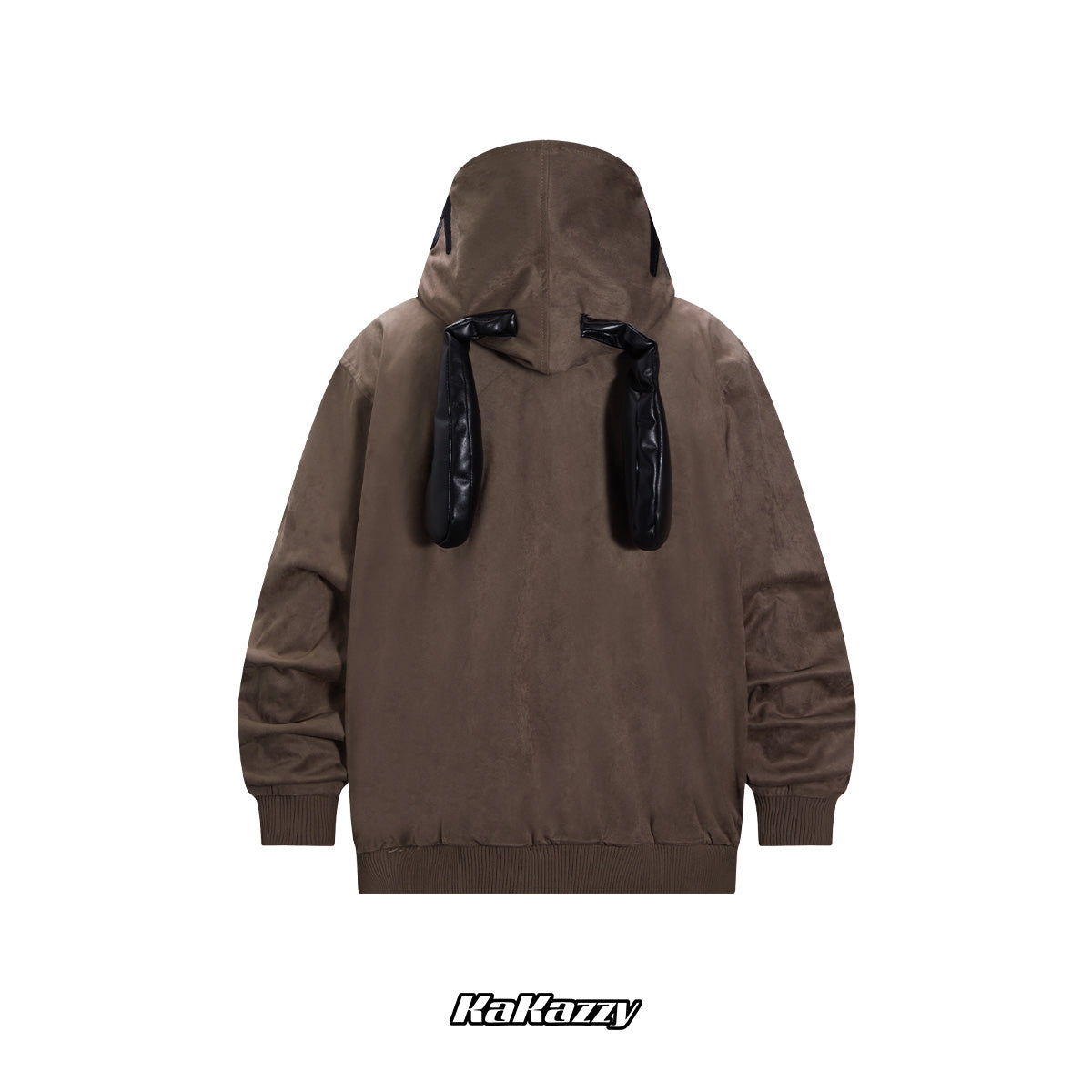 Kakazzy Full Zip Hoodie Brown（Eyes Can See）