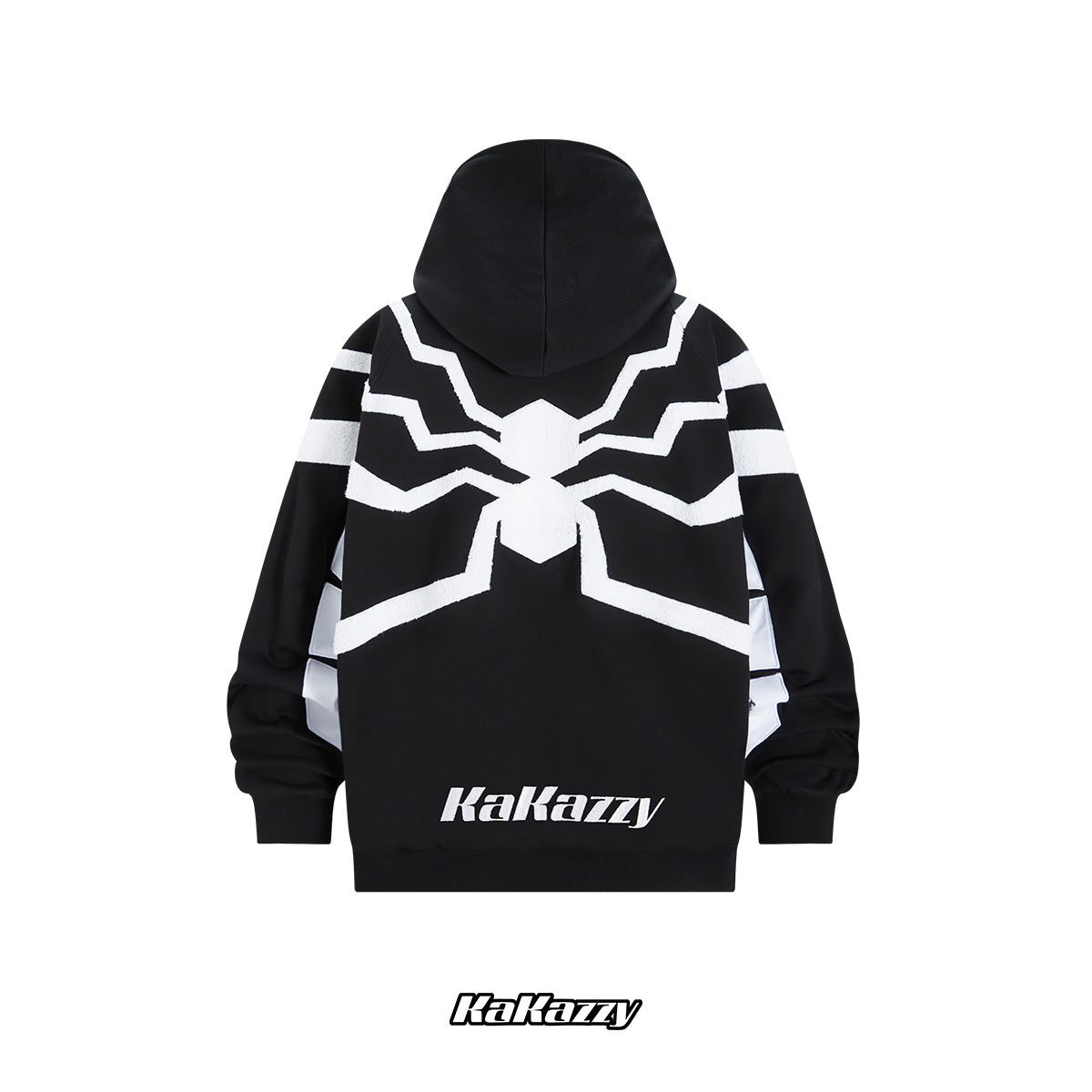 Kakazzy Full Zip Hoodie Black（Eyes Can See）