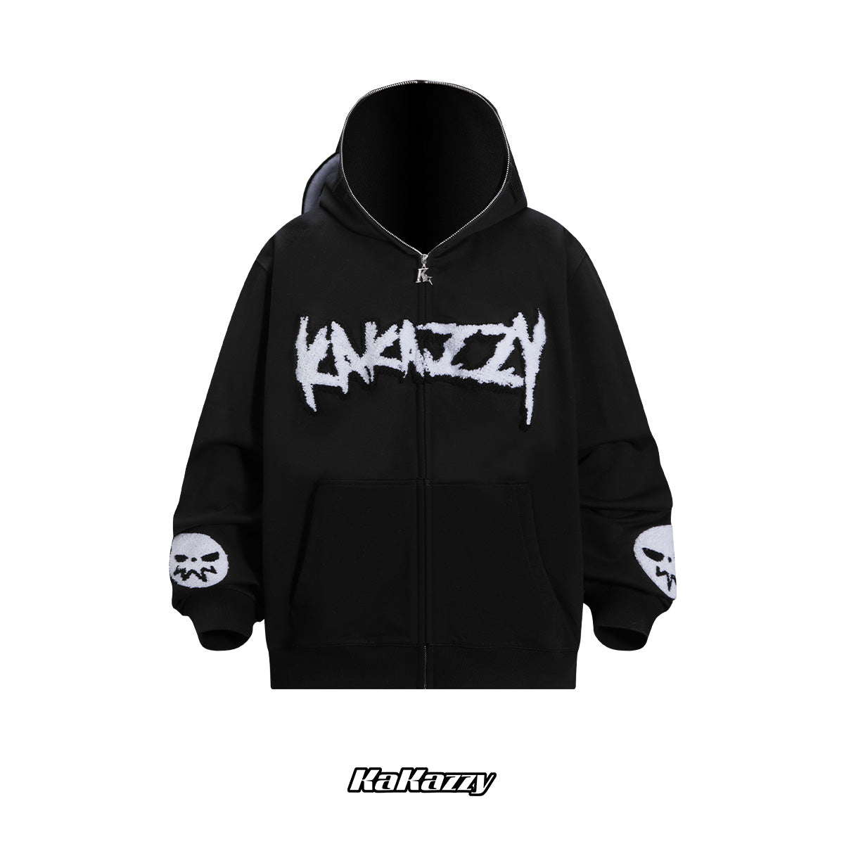 Kakazzy Full Zip Hoodie Black