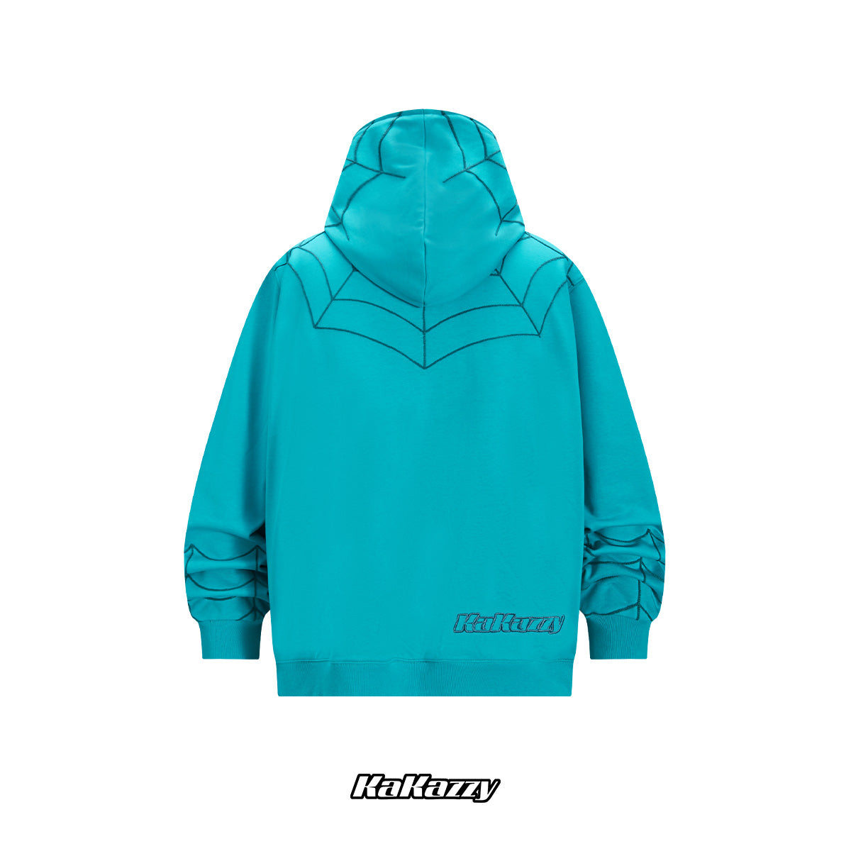 Kakazzy Full Zip Hoodie AcidBlue（Eyes Can See）