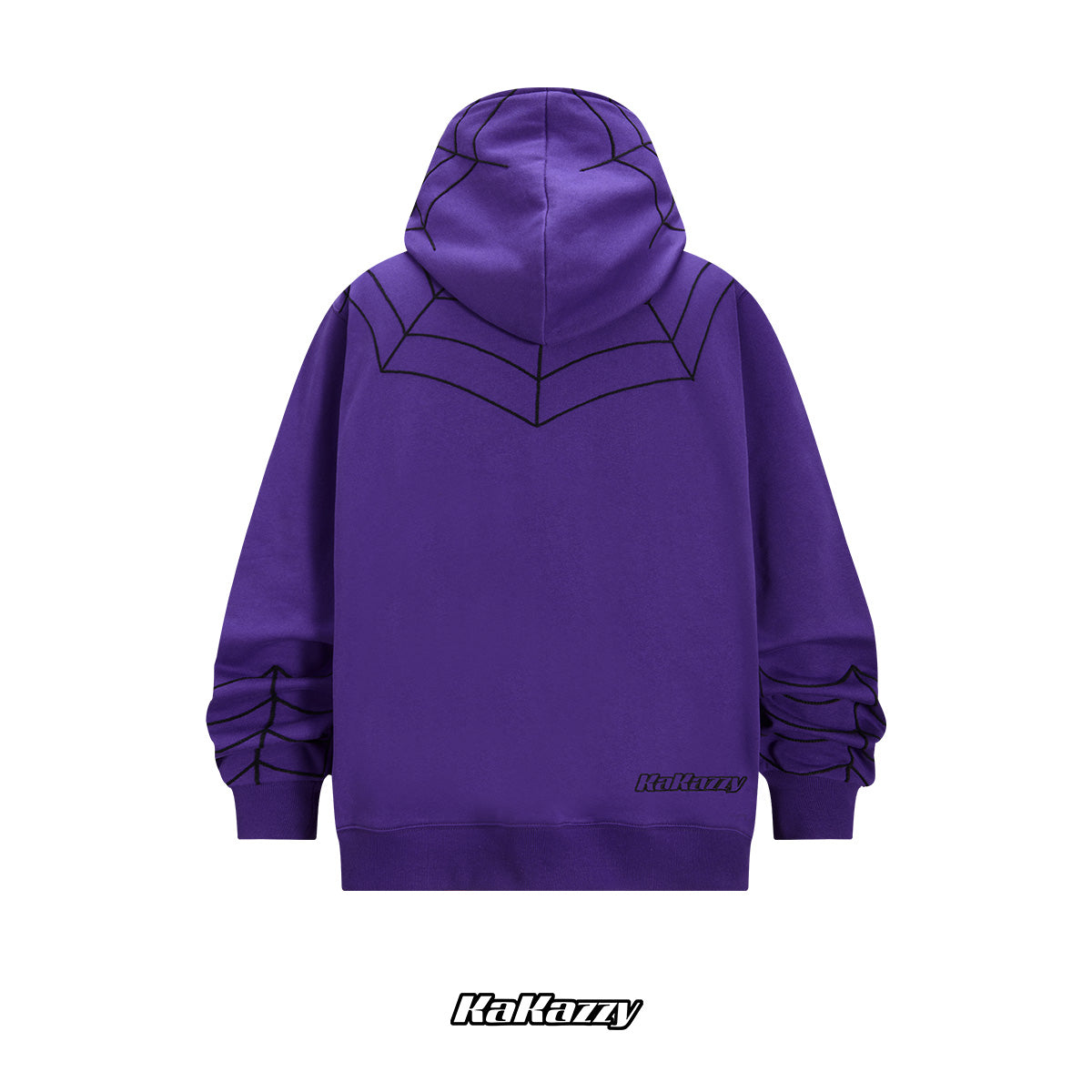 Kakazzy Full Zip Hoodie Purple（Eyes Can See）