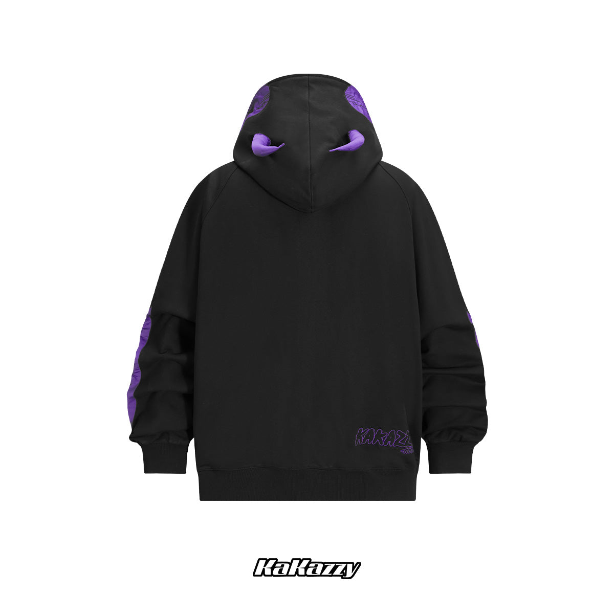 Kakazzy Full Zip Hoodie Black
