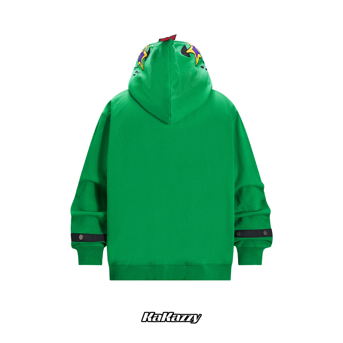 Kakazzy Full Zip Hoodie Green（Eyes Can See）