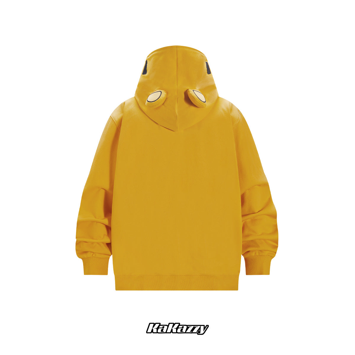 Kakazzy Full Zip Hoodie Yellow（Eyes Can See）