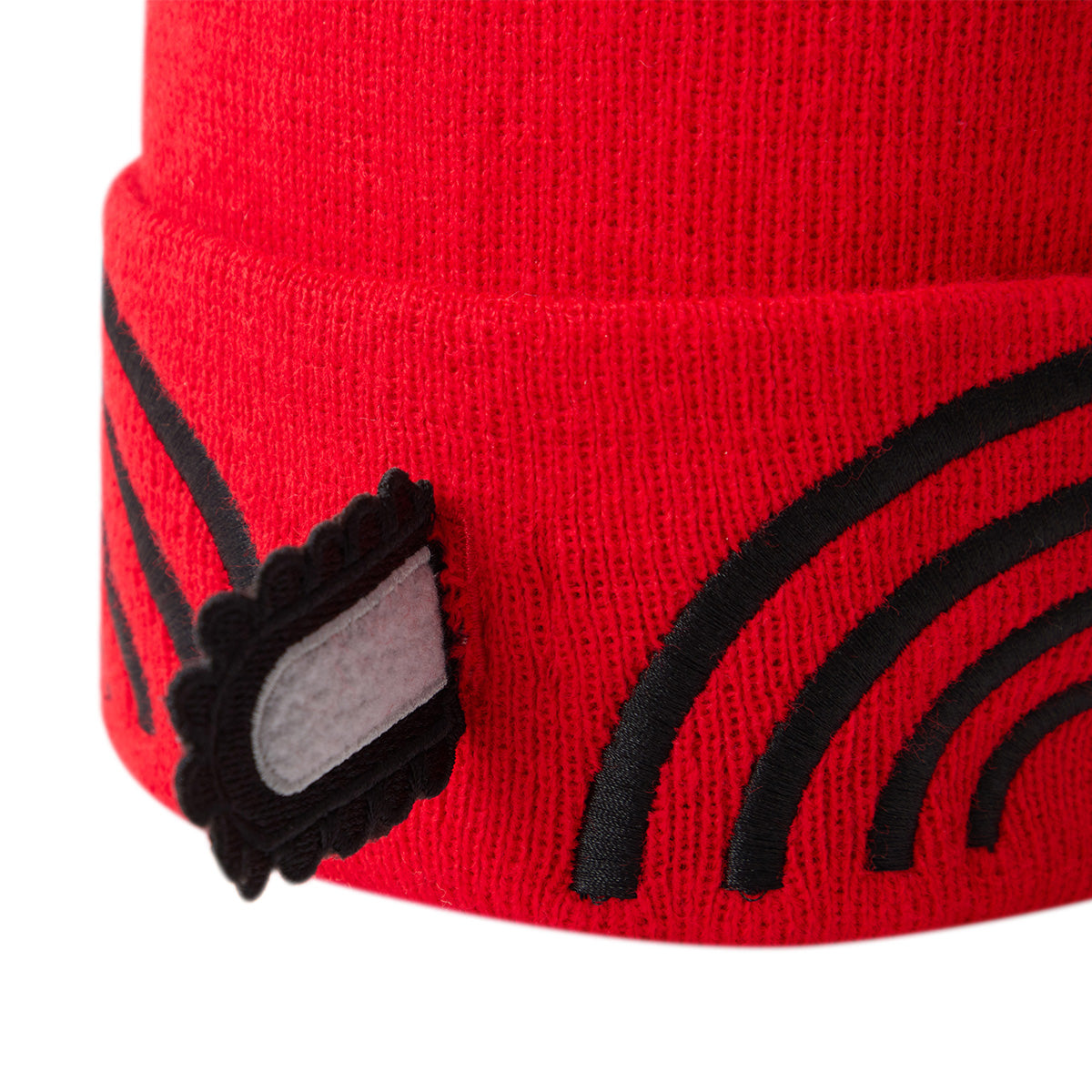 Kakazzy Overdyed Beanie Red