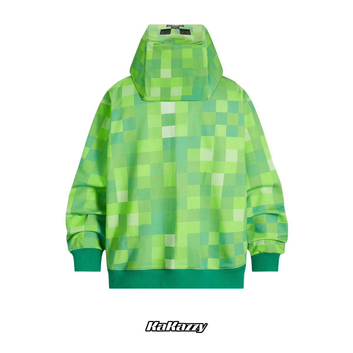 Kakazzy Full Zip Hoodie Green（Eyes Can See）