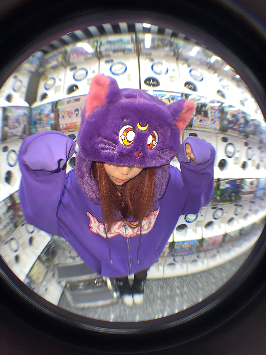 Kakazzy Ushanka Hat Purple