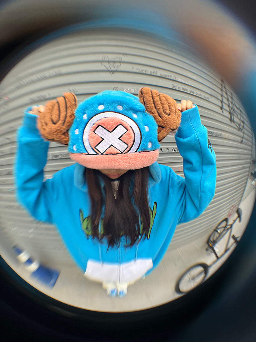 Kakazzy Ushanka Hat Blue