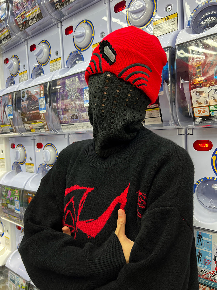 Kakazzy Overdyed Beanie Red