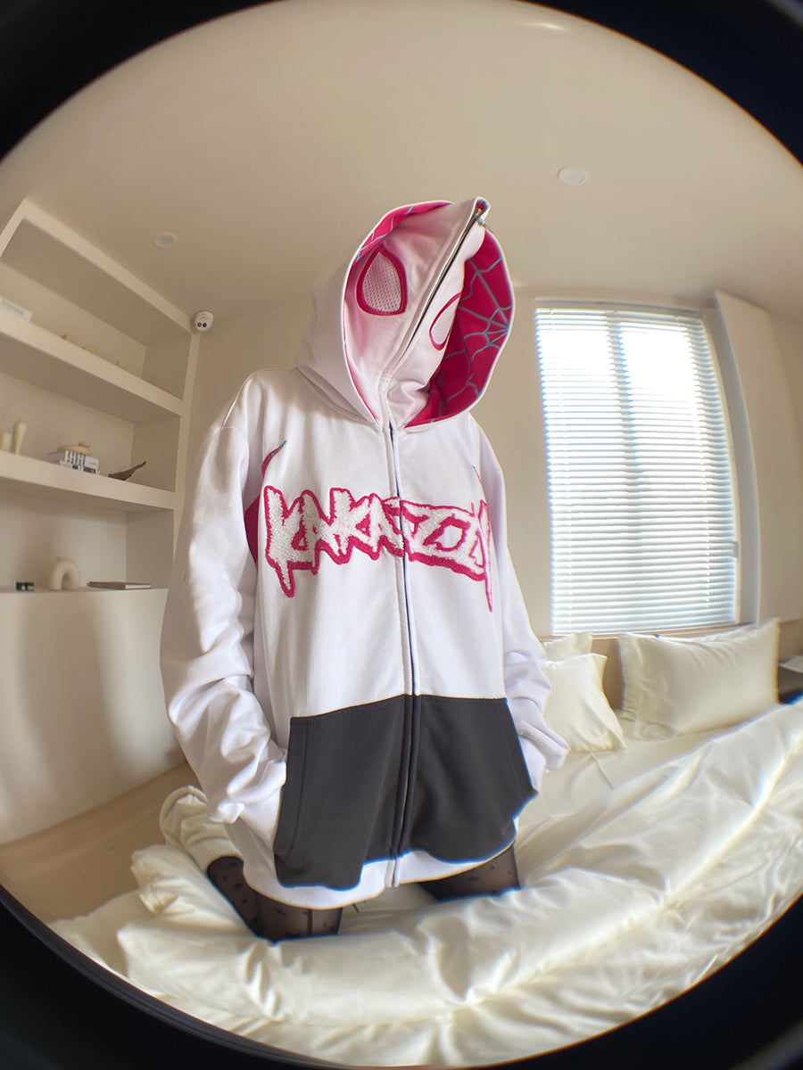 Anime girl hoodie, anime, background, black, girl, hair, hoodie, shoes,  white, HD phone wallpaper | Peakpx