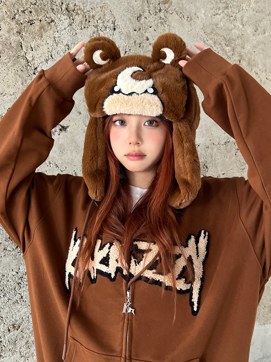 Kakazzy Ushanka Hat Brown