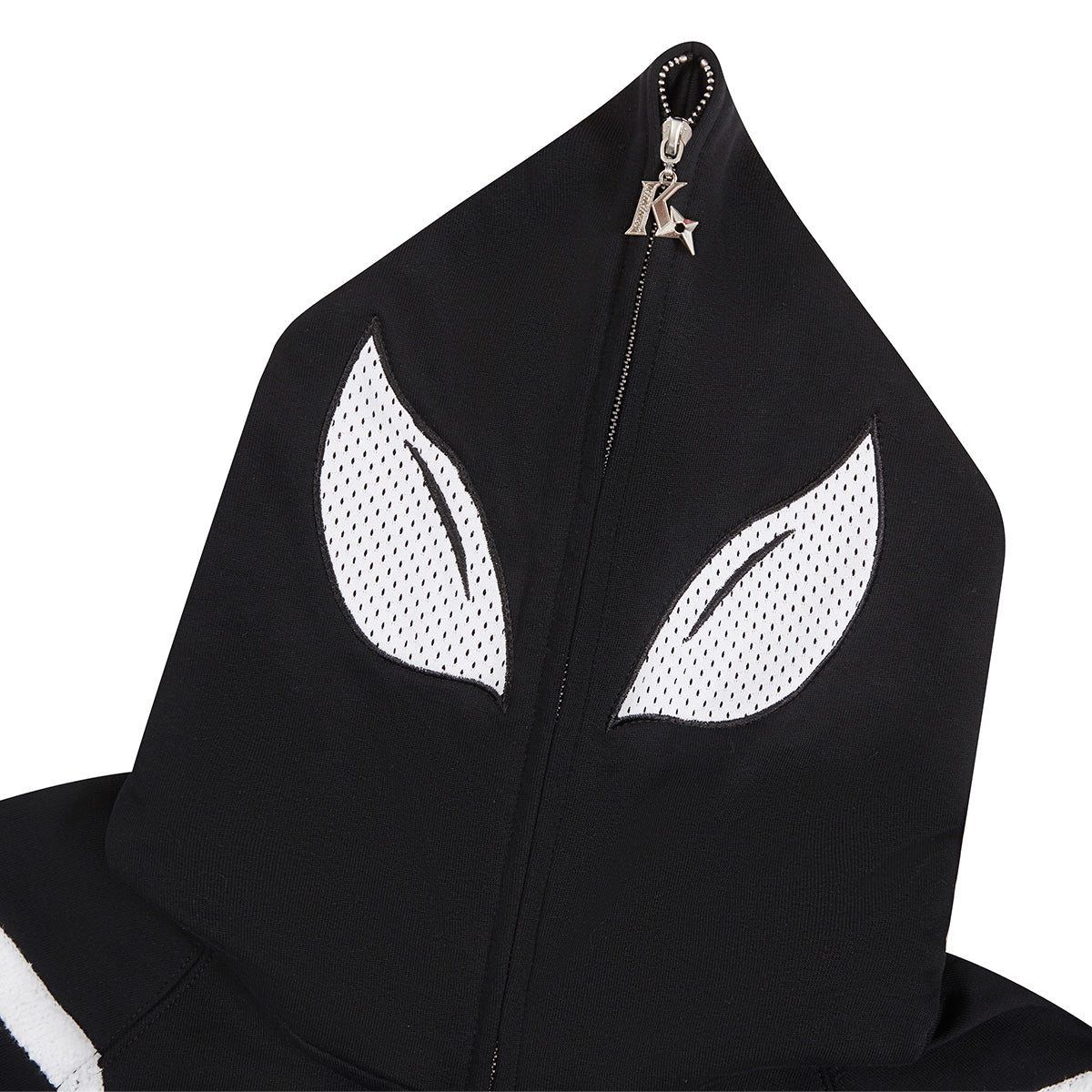 Kakazzy Full Zip Hoodie Black（Eyes Can See）