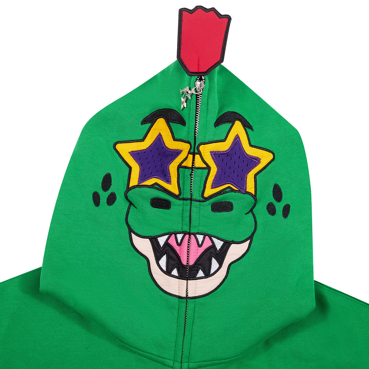 Kakazzy Full Zip Hoodie Green（Eyes Can See）