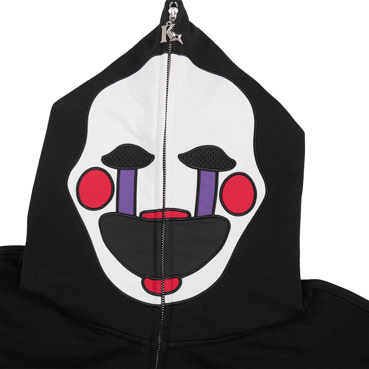 Kakazzy Full Zip Hoodie Black（Eyes Can See）