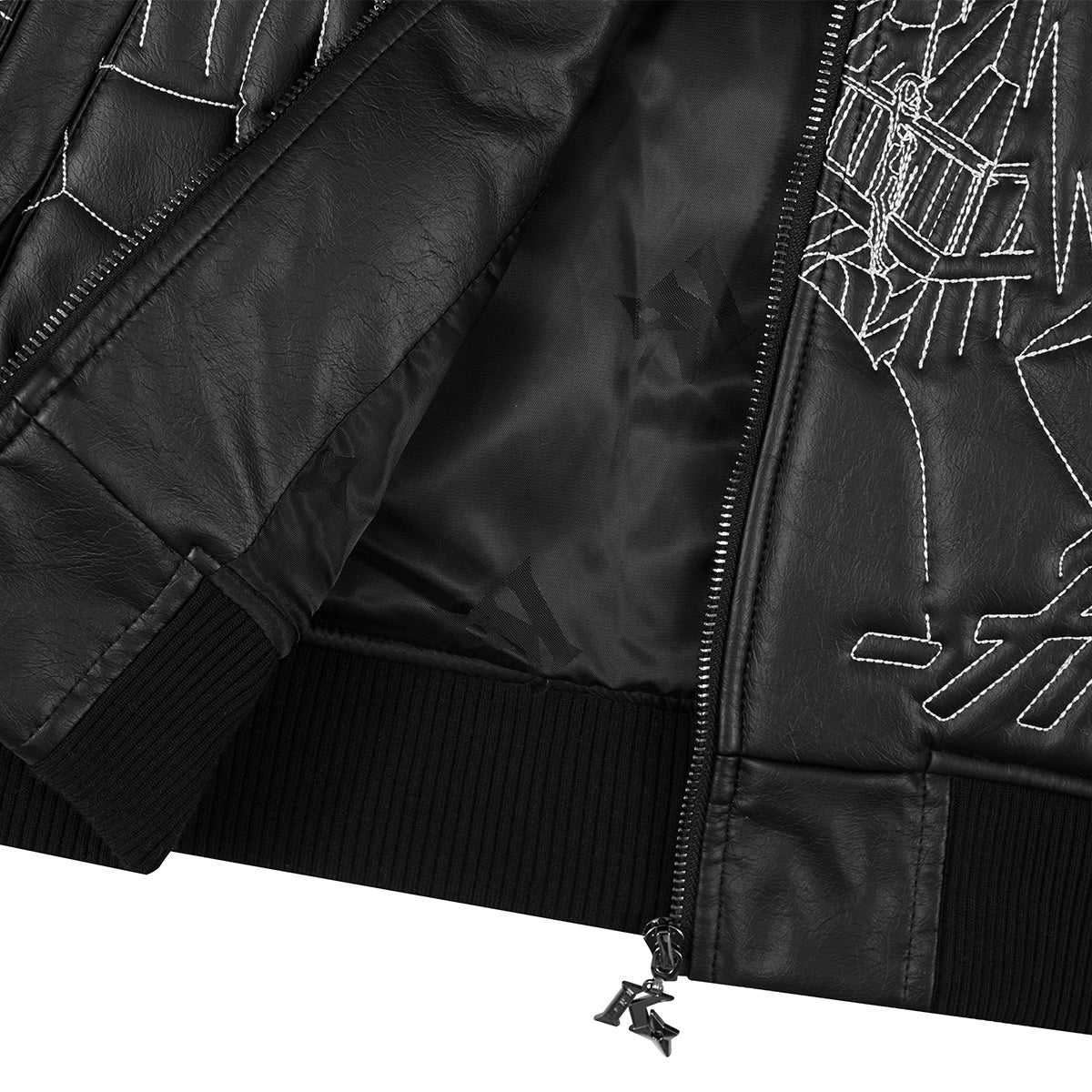 Kakazzy Leather Jacket Black