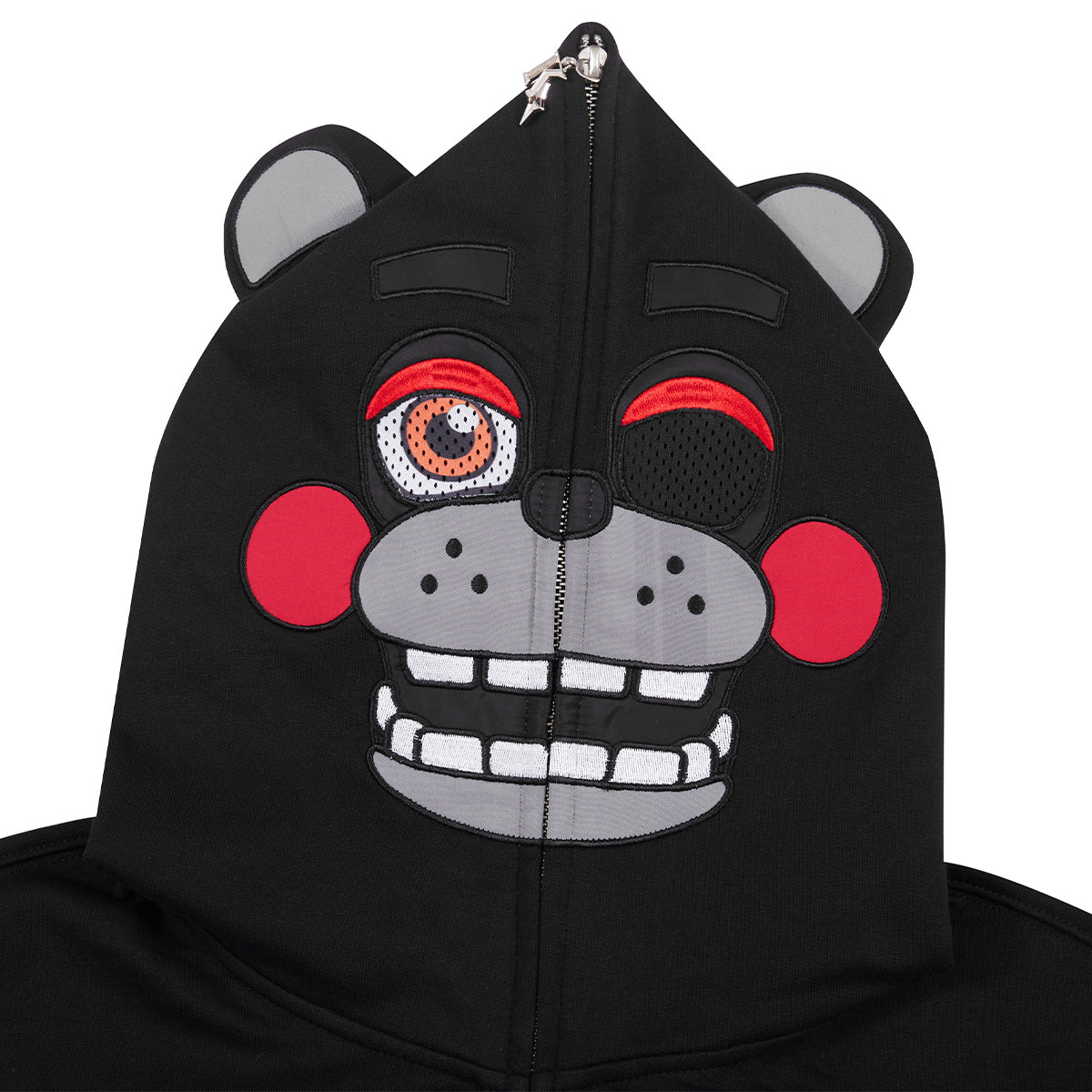 Kakazzy Full Zip Hoodie Black（Eyes Can See）