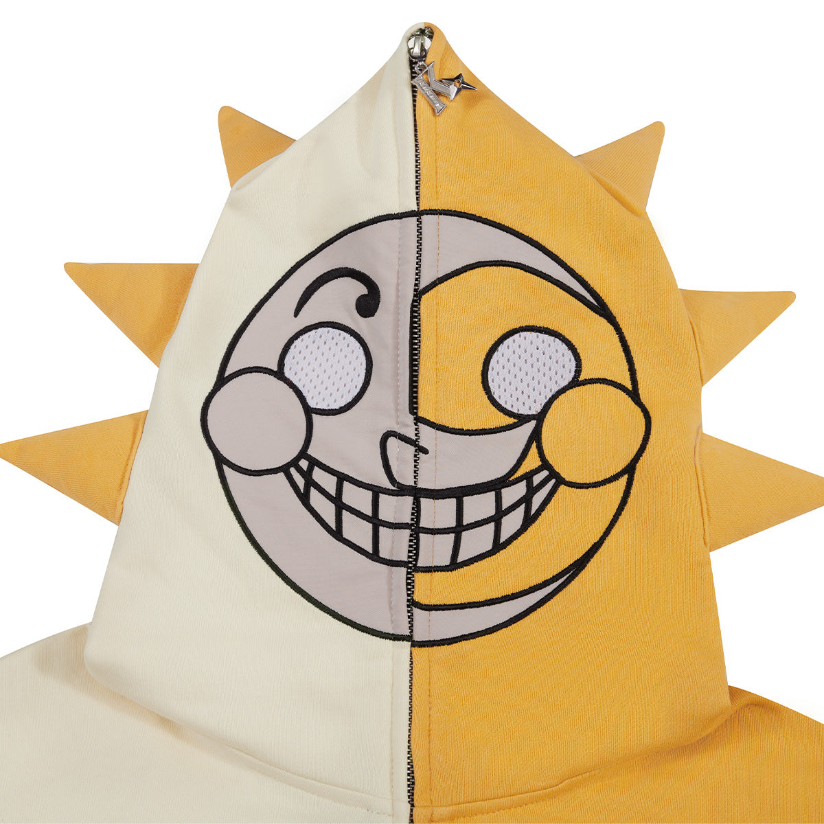 Kakazzy Full Zip Hoodie Yellow（Eyes Can See）