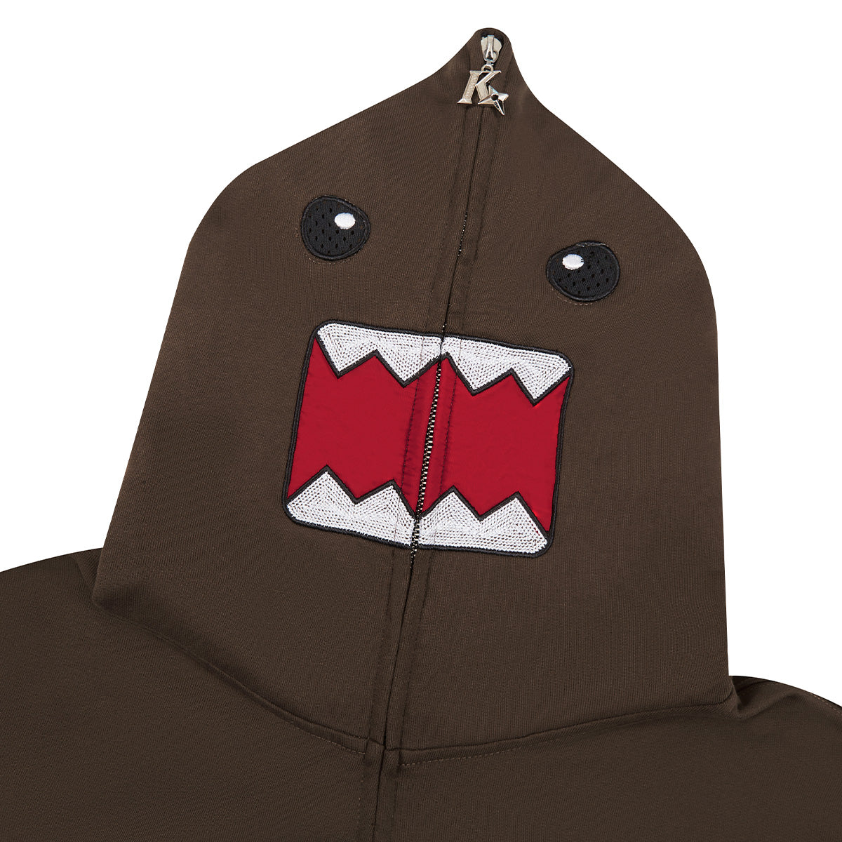 Kakazzy Full Zip Hoodie Brown（Eyes Can See）