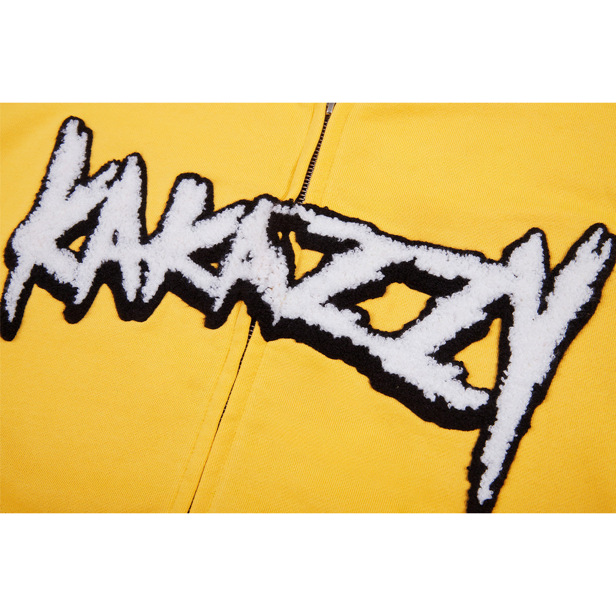 Kakazzy Full Zip Hoodie Yellow