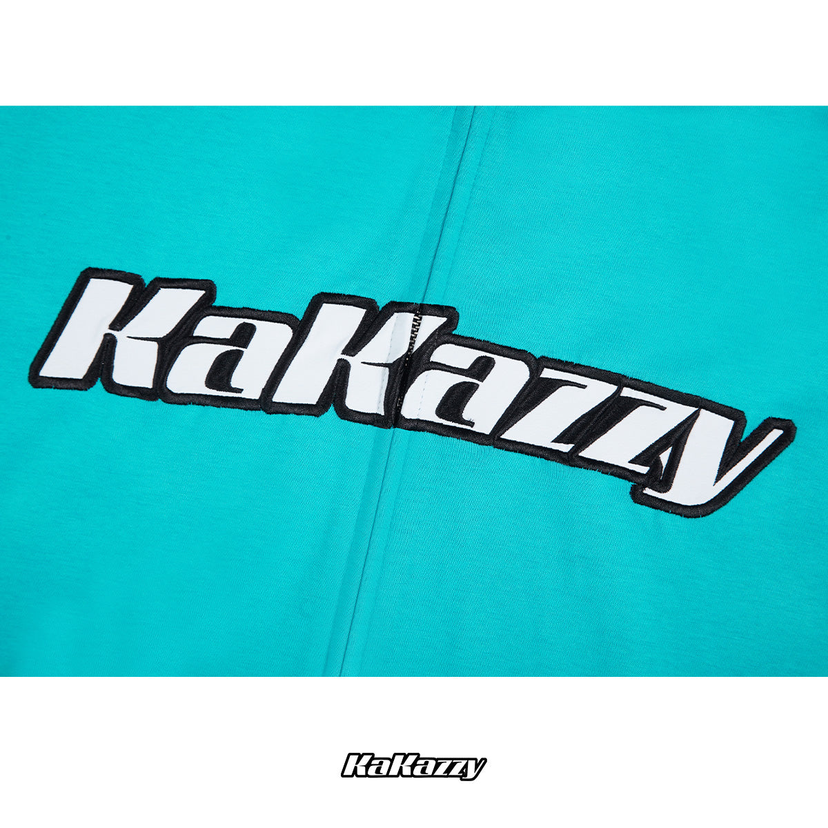 Kakazzy Full Zip Hoodie SkyBlue（Eyes Can See）