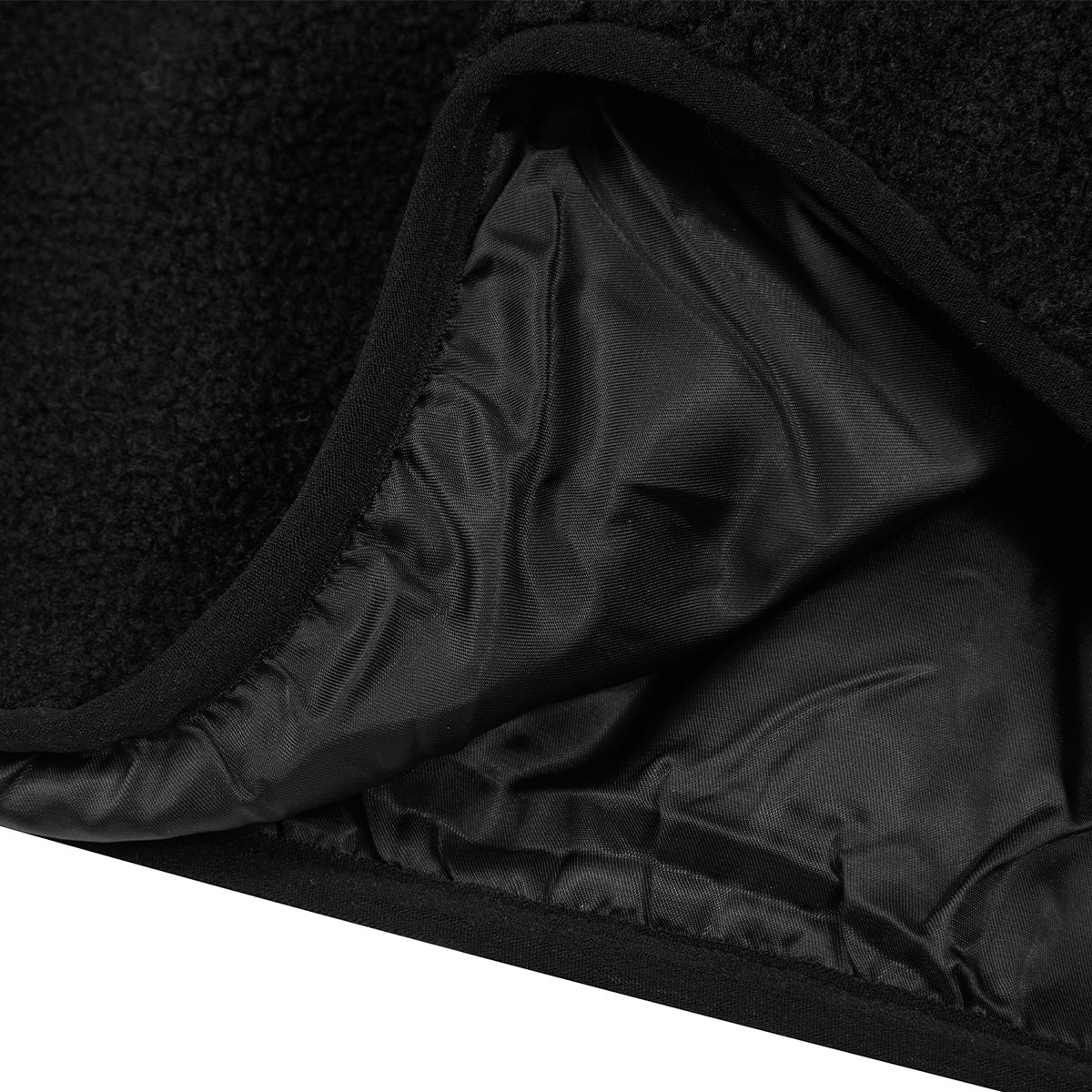 Kakazzy Sherpa Coat Black