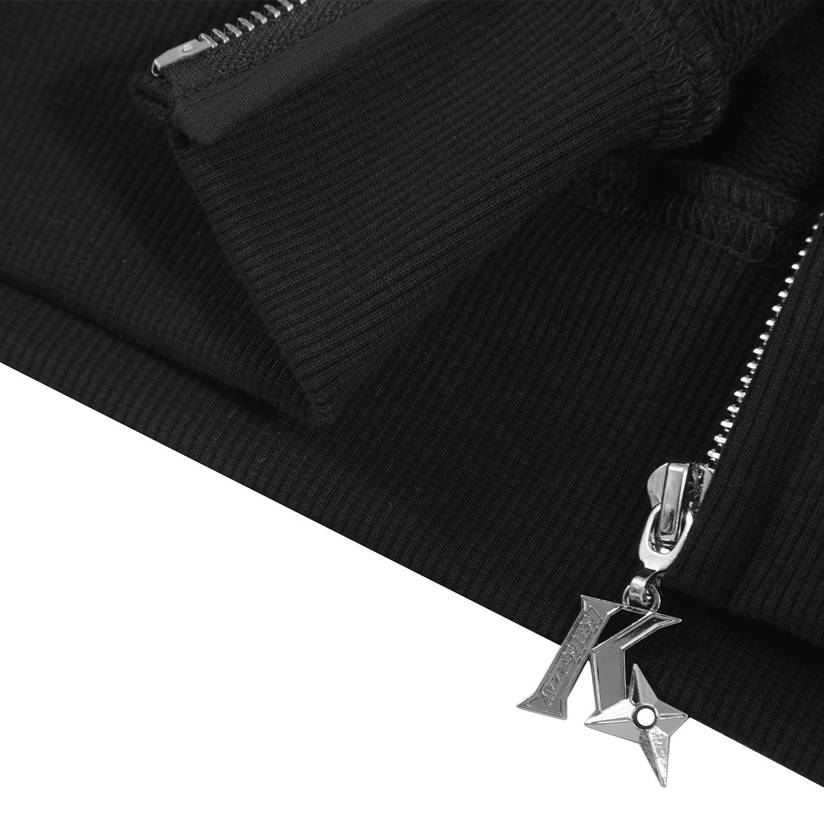 Kakazzy Full Zip Hoodie Black
