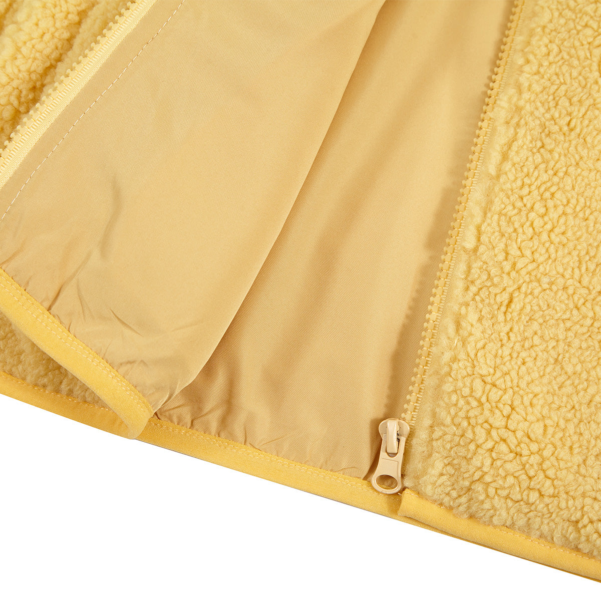 Kakazzy Sherpa Coat Yellow