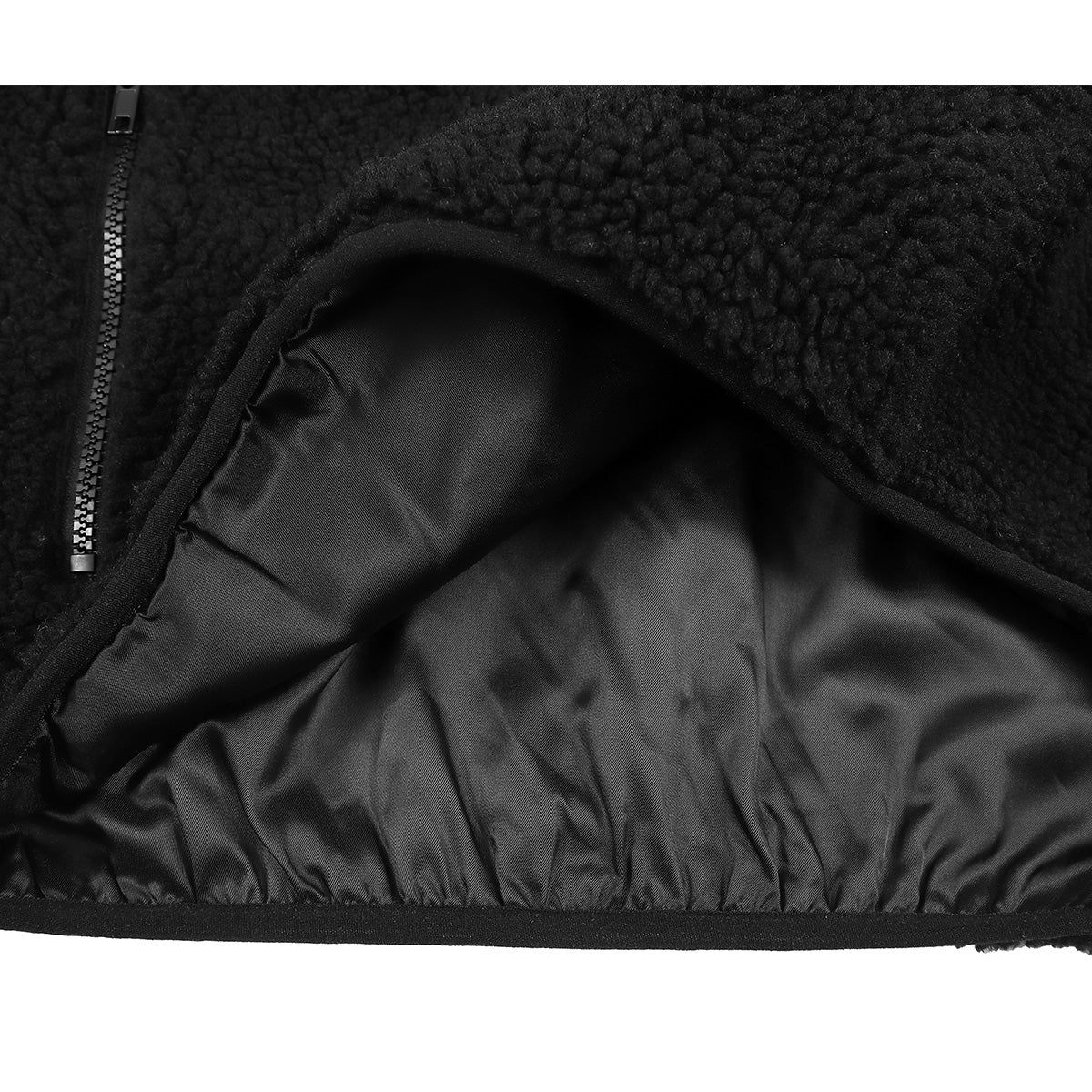 Kakazzy Sherpa Coat Black