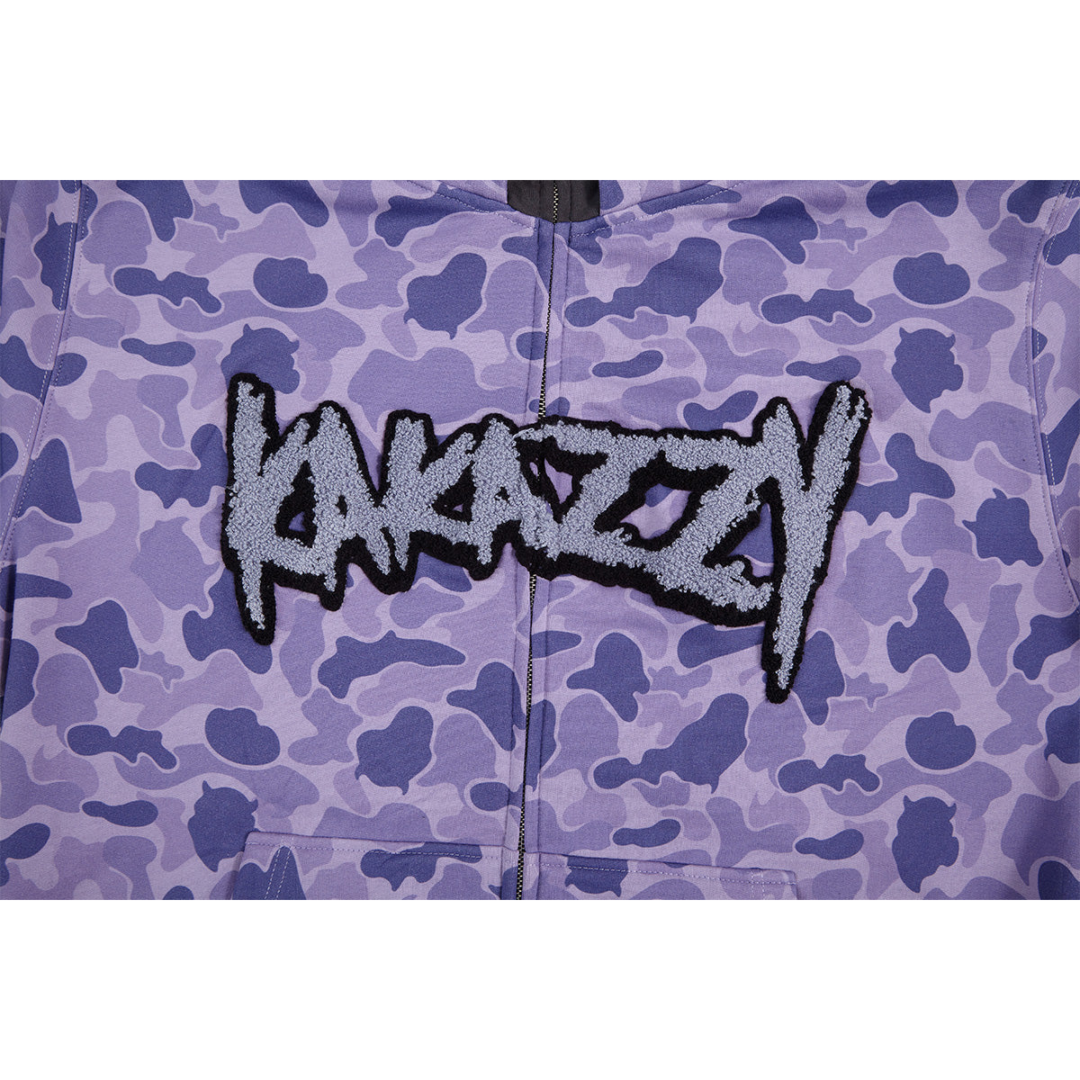 Kakazzy x AKIRA Full Zip Hoodie Purple （Eyes Can See）