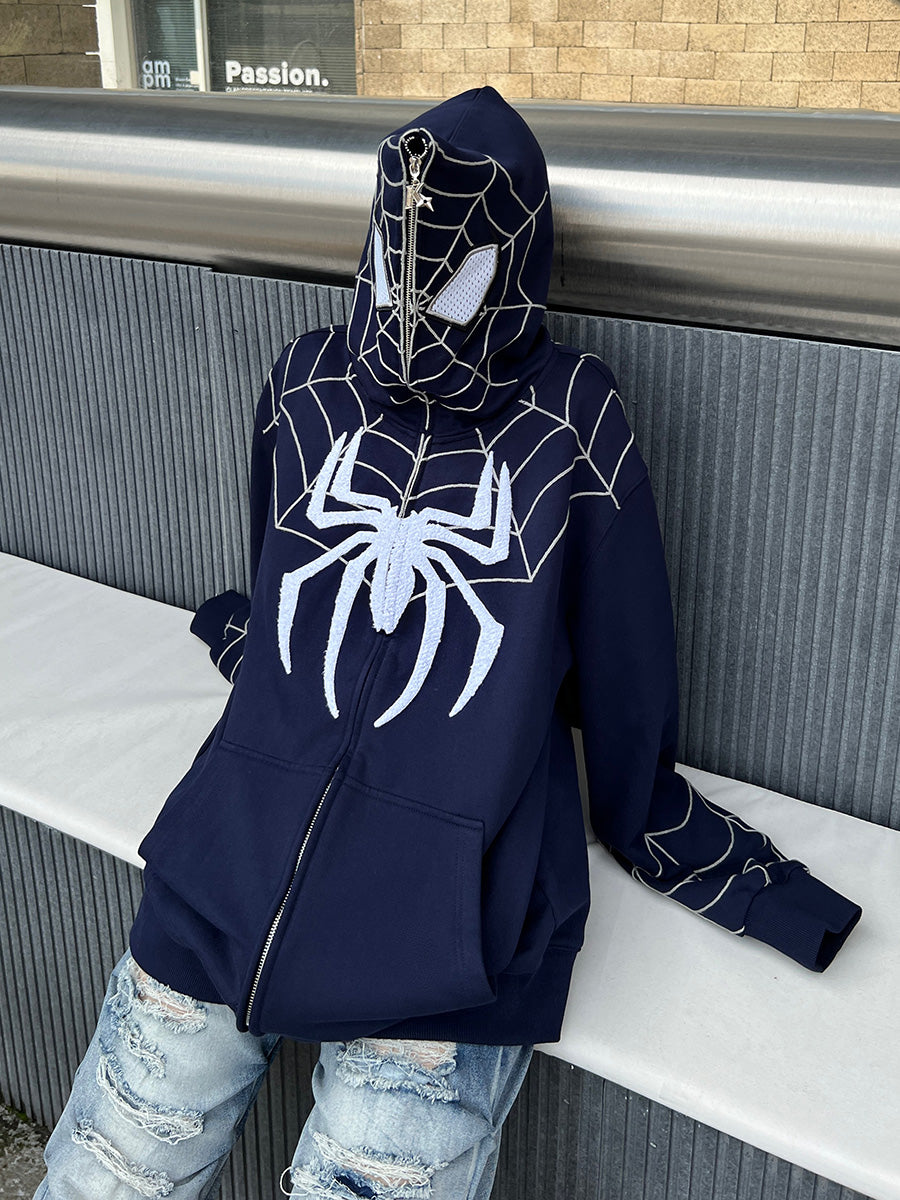 Kakazzy Full Zip Hoodie DarkBlue（Eyes Can See）