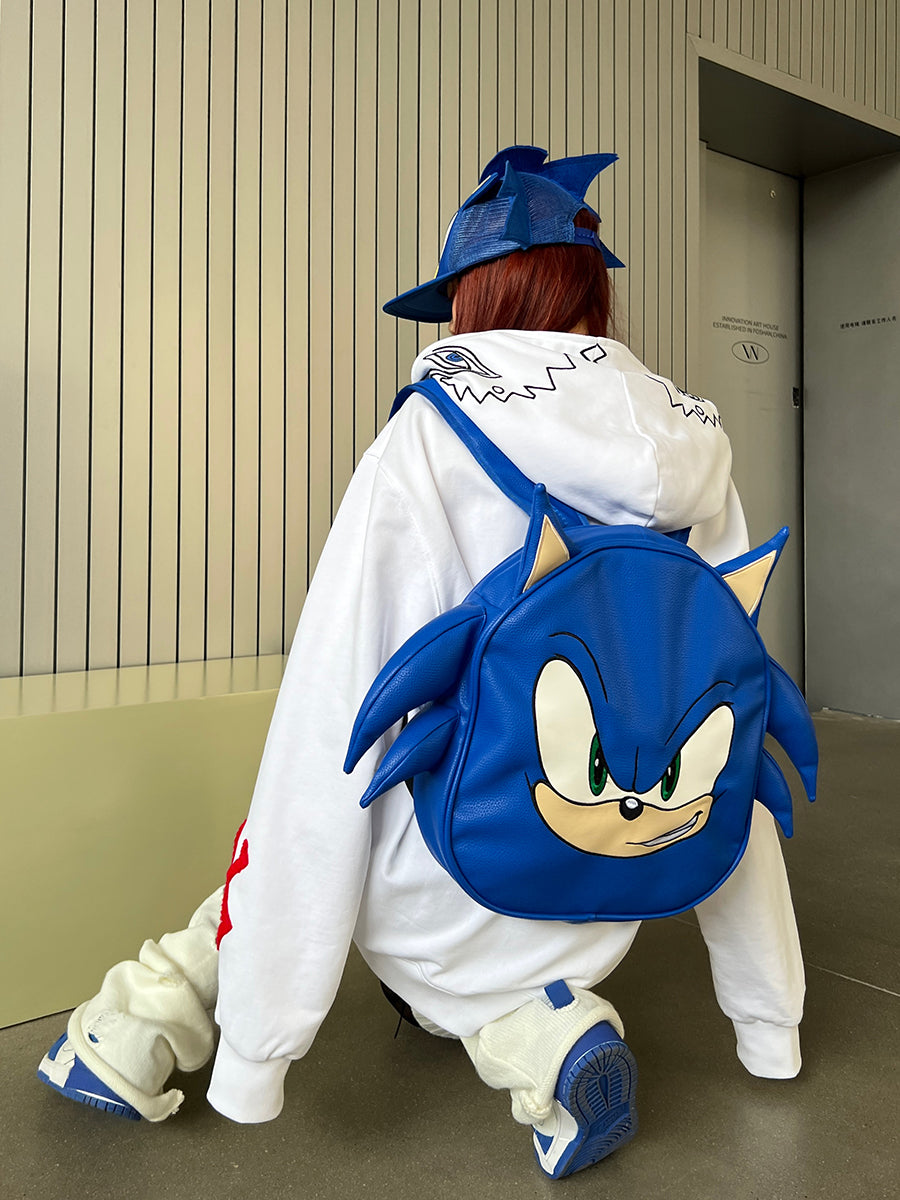 千尋の夢取り扱い一覧Kakazzy Sonic ソニック PU Cartoon Backpack