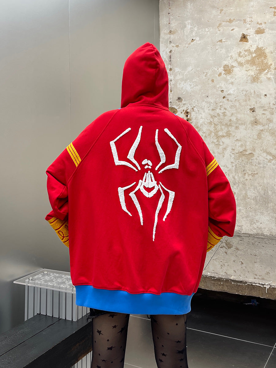 Kakazzy Full Zip Hoodie Red（Eyes Can See）