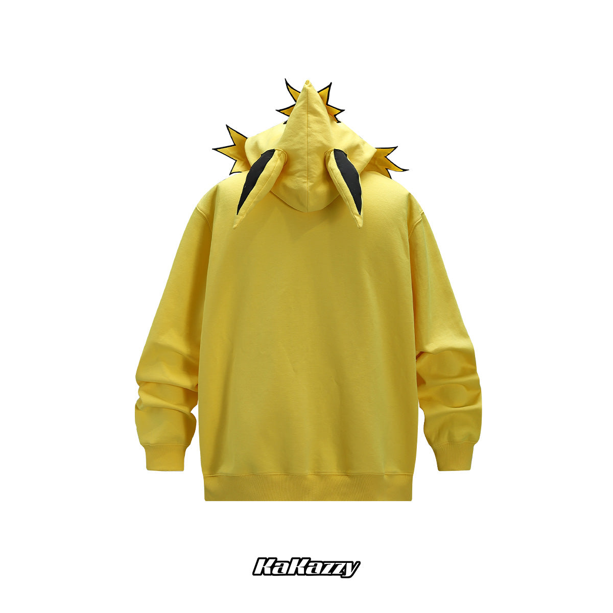 Kakazzy Full Zip Hoodie Yellow