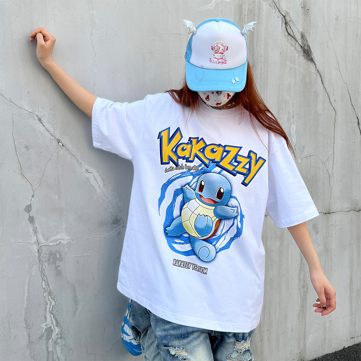 kakazzy T-shirt Tee White