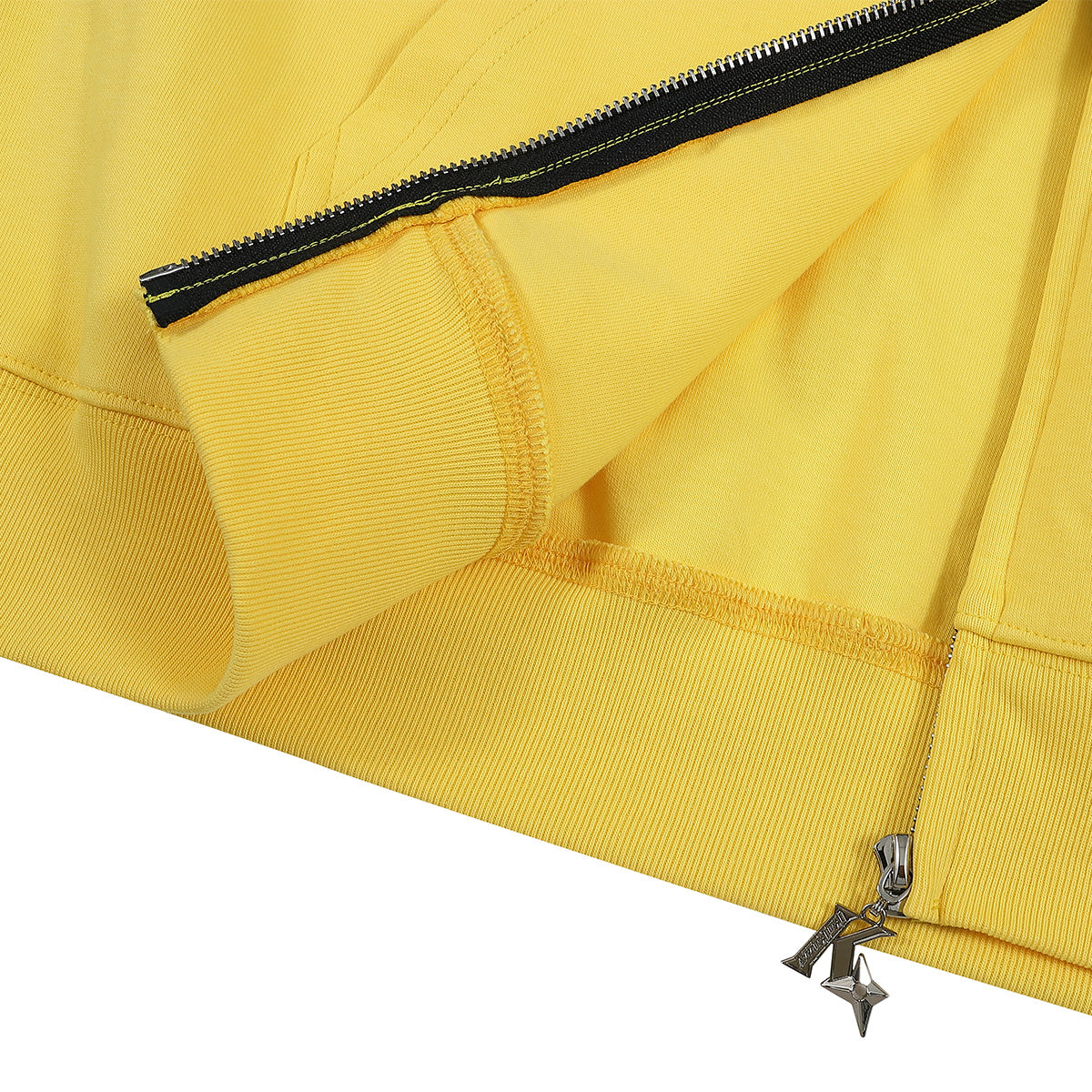 Kakazzy Full Zip Hoodie Yellow