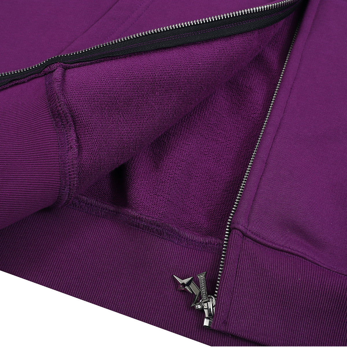kakazzy Full Zip Hoodie Purple